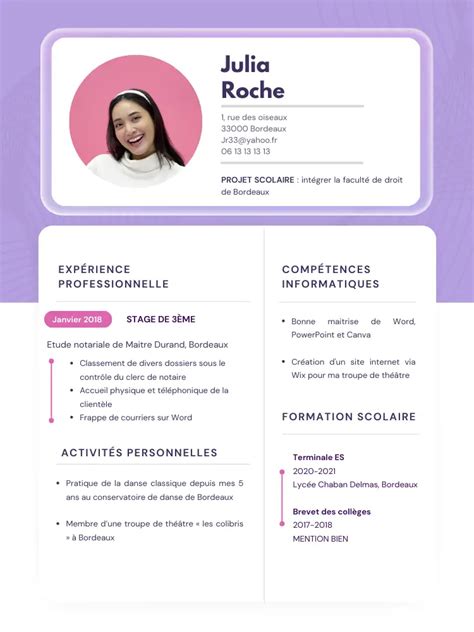 cv pour ado|Comment rédiger un (bon) CV à 16 ou 17 ans (avec。